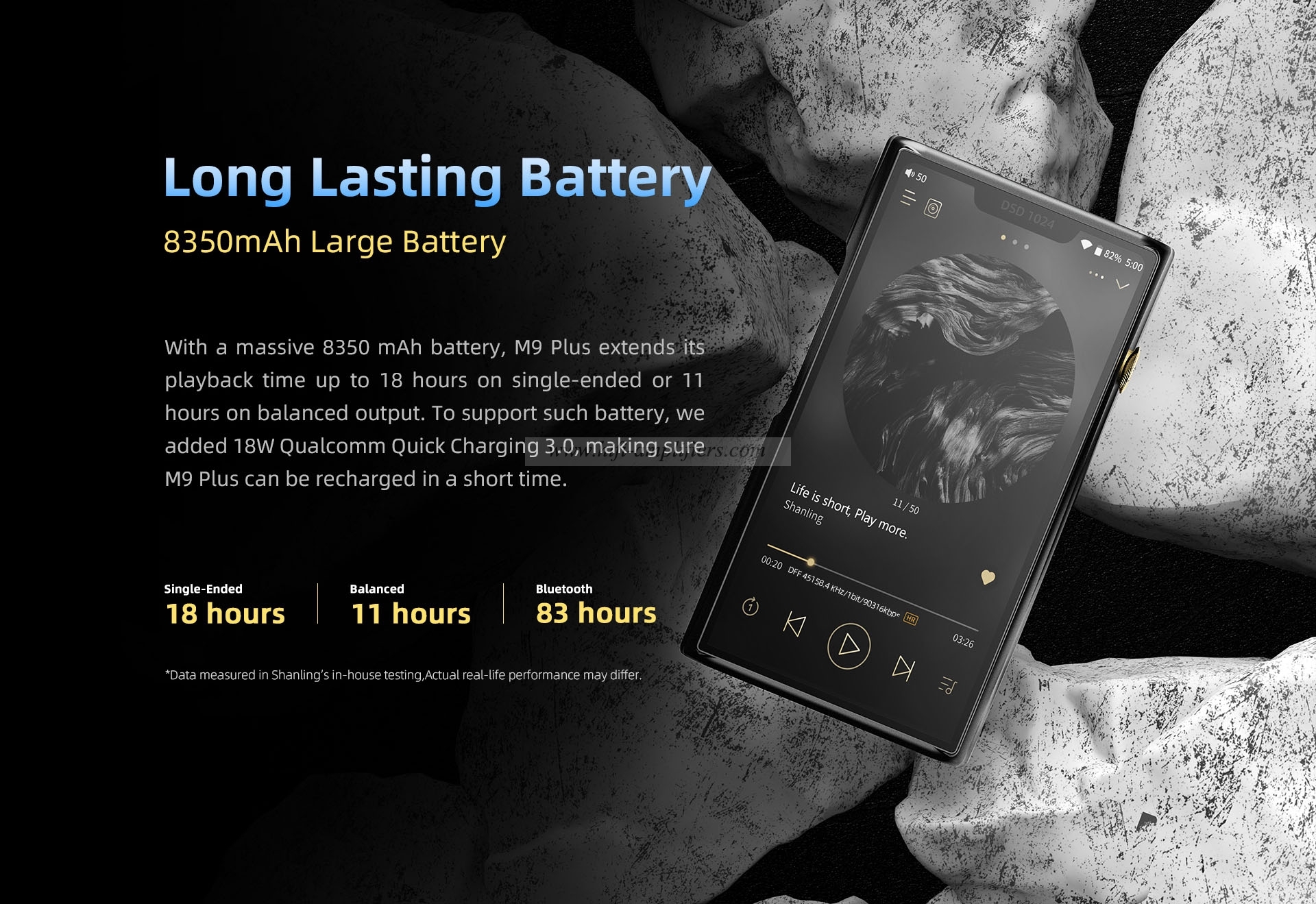 SHANLING M9 PLUS Hi-Res HIFI Portable Music MP3 Player DAP Android 10 LHDC 5.0 MQA AK4499EX AK4191 USB DAC DSD1024 3.5mm 4.4mm B SHANLING M9 PLUS Hi-Res HIFI Portable Music MP3 Player DAP Android 10 LHDC 5.0 MQA AK4499EX AK4191 USB DAC DSD1024 3.5mm 4.4mm B