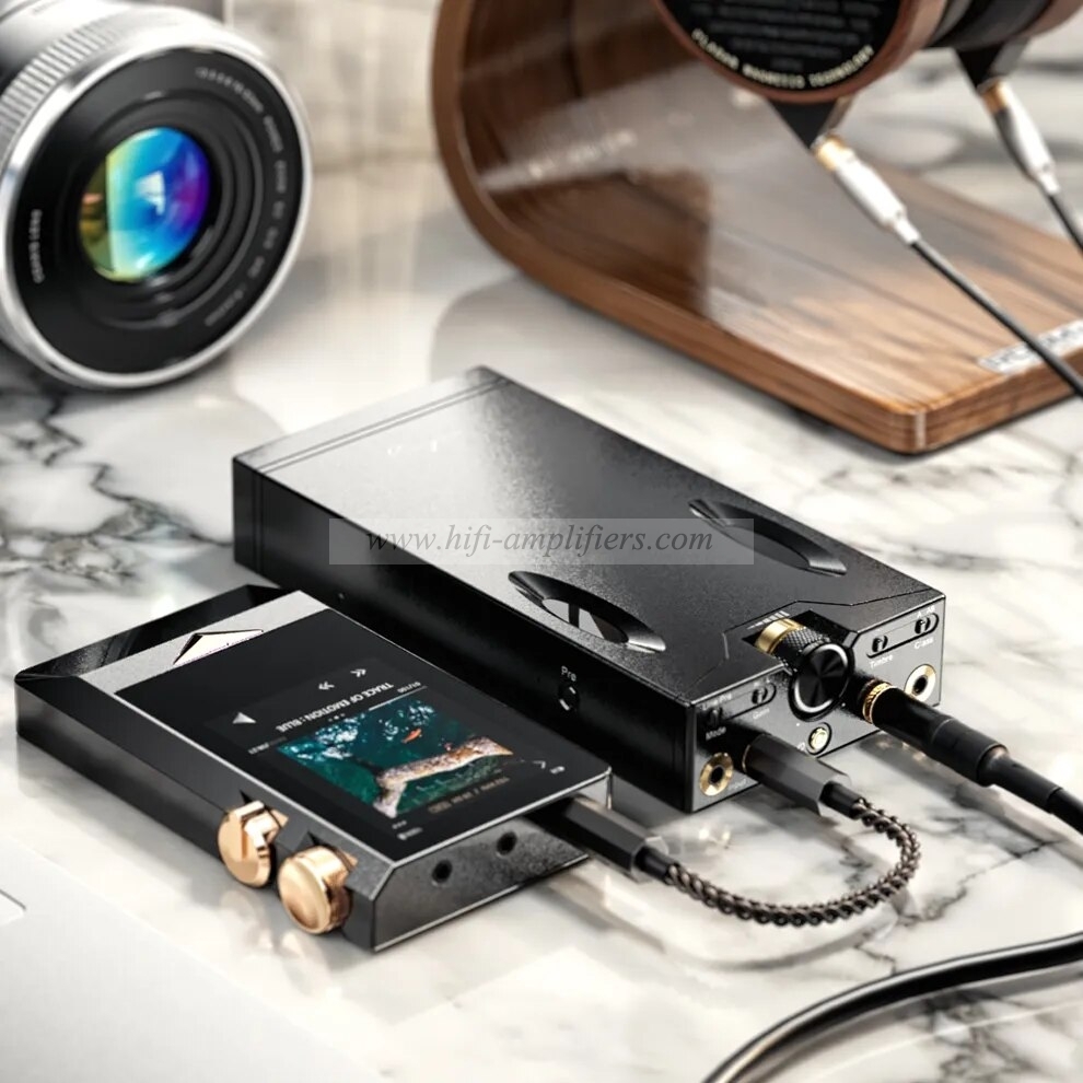 Cayin C9 Balanced Tube Portable Headphone Amplifier Class A and AB Selection Support 3.5mm SE 4.4mm BAL Removable Battery Module