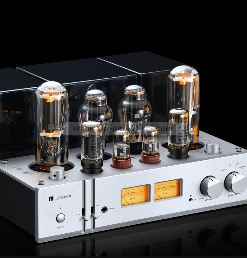 MUZISHARE X11 Class A Sinle-ended 845 Tube Integrated & Power Amplifier 28W*2