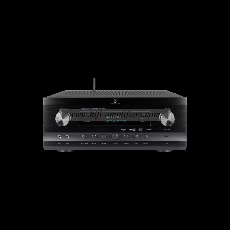 ToneWinner  AT-2300PRO 7.3.4 Dolby Atmos DTS: X AV Receiver 5.1.2 Karaoke System multi function integrated amplifier