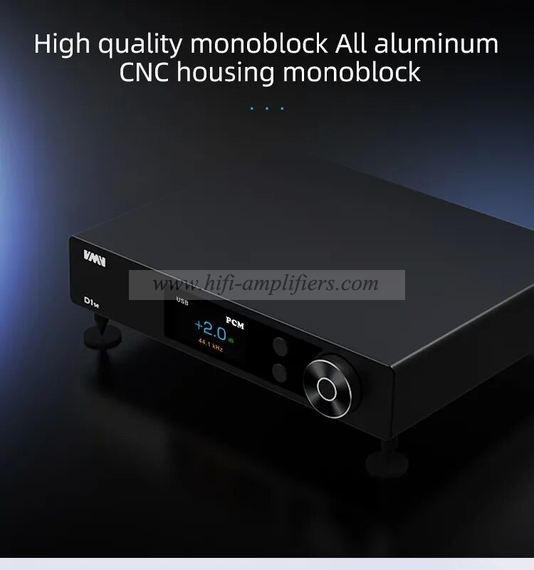 SMSL AUDIO DAC VMV D1se2 ES9039MSPRO XU316 MQA-CD Bluetooth LDAC APTXHD DSD512 32BIT 768kHz With Remote Control