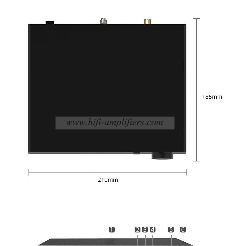 SMSL AUDIO DAC VMV D1se2 ES9039MSPRO XU316 MQA-CD Bluetooth LDAC APTXHD DSD512 32BIT 768kHz With Remote Control