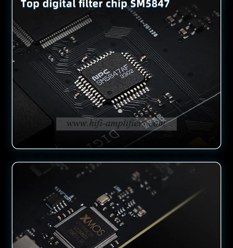 SMSL R-2R Digital AUDIO DAC VMV D3 PCM1704U-J SM5847 XU216 XMOS DSD512 OPA1612 Support I2S RCA USB AES EBU With Remote Control