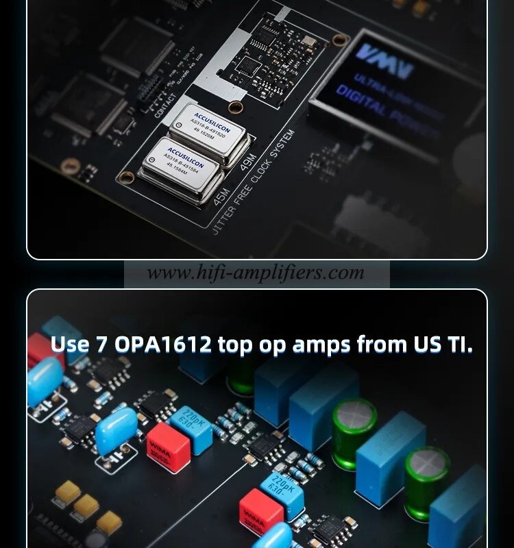 SMSL R-2R Digital AUDIO DAC VMV D3 PCM1704U-J SM5847 XU216 XMOS DSD512 OPA1612 Support I2S RCA USB AES EBU With Remote Control