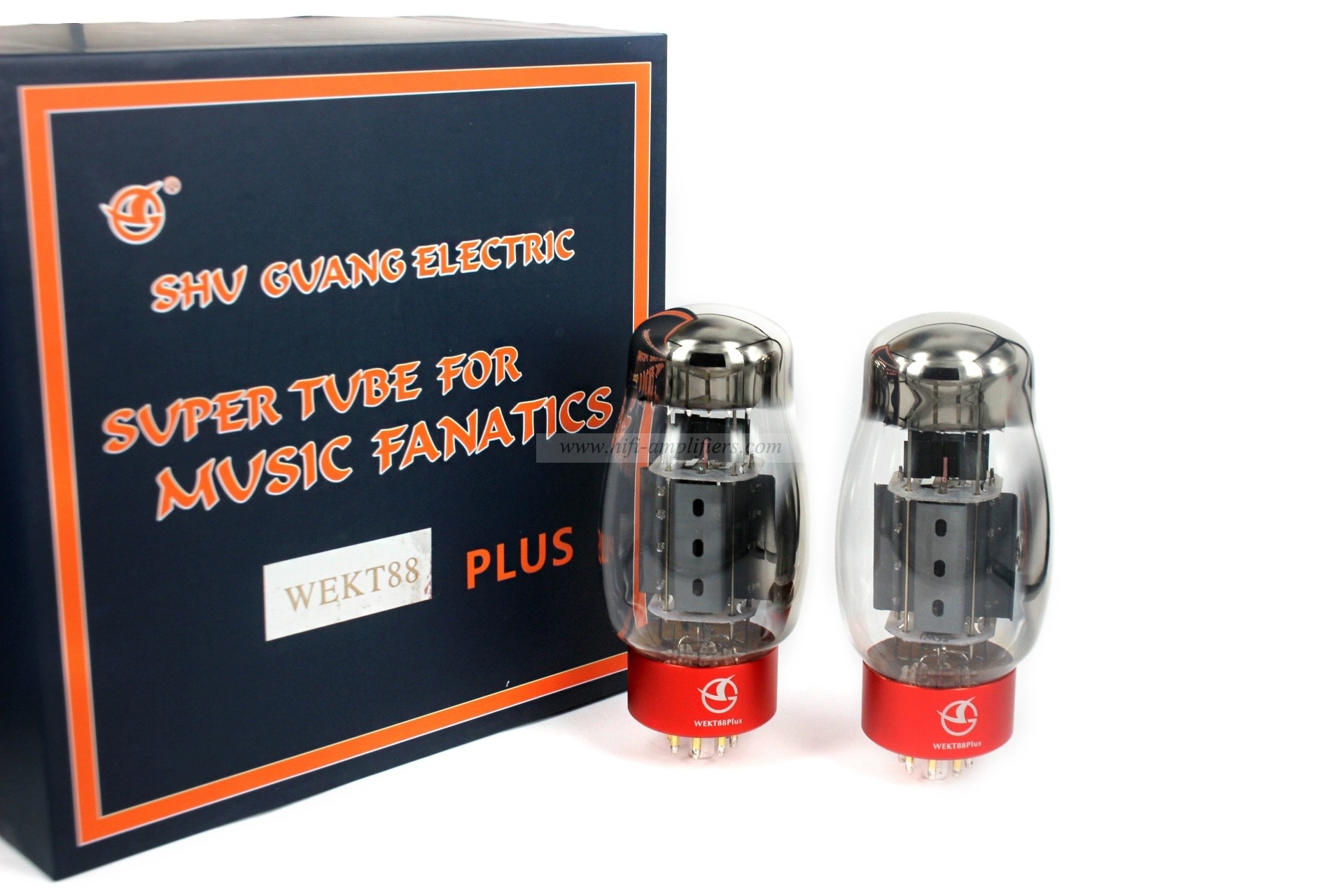 Shuguang WEKT88 PLUS Hi-end Vacuum Tube  Electronic value Matched Pair Brand New Replace KT88