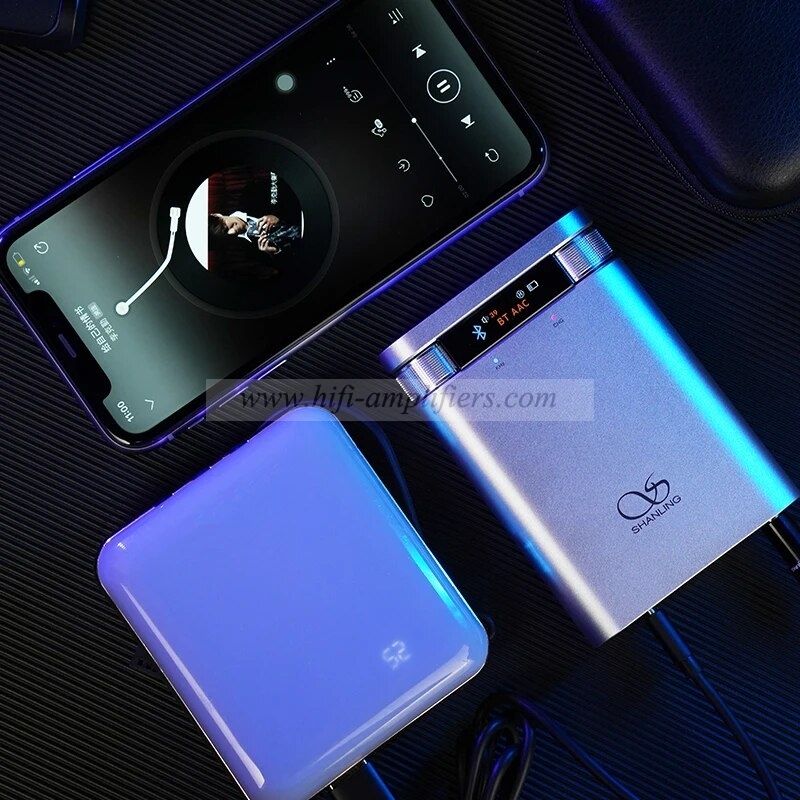 SHANLING H2 Portable USB DAC AMP Hi-Res Audio Bluetooth Headphone Amplifier CS43198 chip LDAC PCM384 DSD256 Local playback