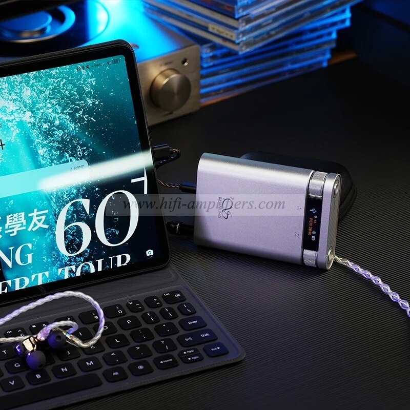 SHANLING H2 Portable USB DAC AMP Hi-Res Audio Bluetooth Headphone Amplifier CS43198 chip LDAC PCM384 DSD256 Local playback