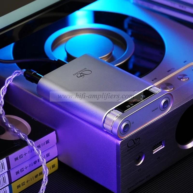 SHANLING H2 Portable USB DAC AMP Hi-Res Audio Bluetooth Headphone Amplifier CS43198 chip LDAC PCM384 DSD256 Local playback