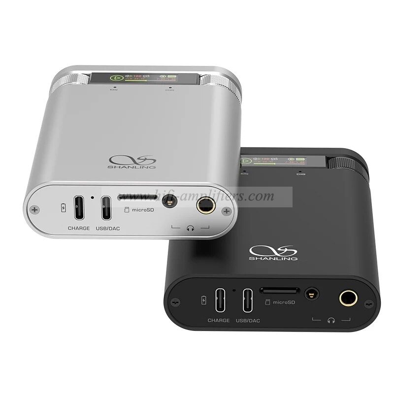 SHANLING H2 Portable USB DAC AMP Hi-Res Audio Bluetooth Headphone Amplifier CS43198 chip LDAC PCM384 DSD256 Local playback