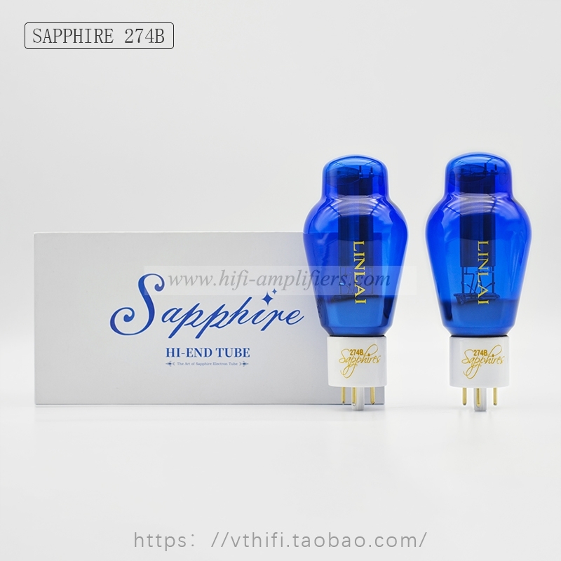 LINLAI Sapphire 274B Hi-end Vacuum Tube Electronic value Matched Pair Brand New