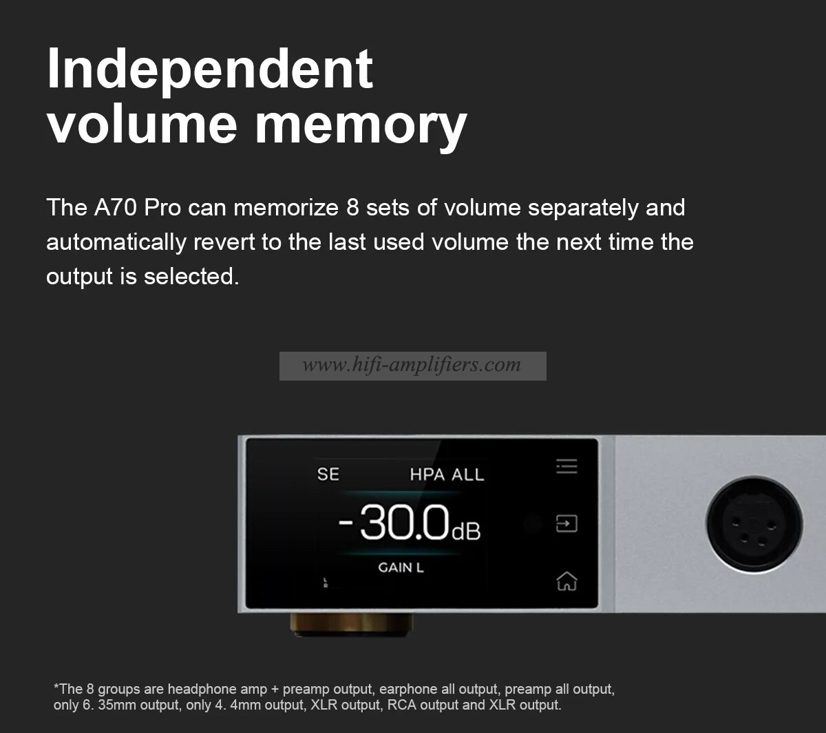 TOPPING A70 PRO + D70 Pro SABRE Fully Balanced Headphone Amplifier 17000mW*2 Relay Volume Control Pre Amp