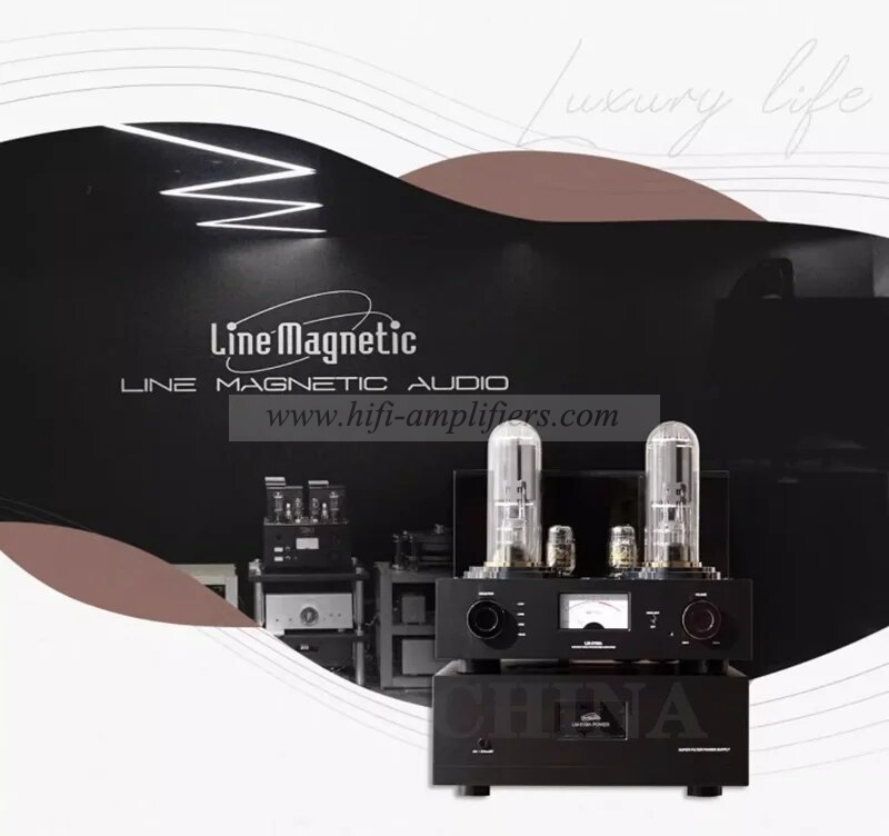 Line magnetic LM-519IA HIFI 212 Vacuum Tube Integrated Amp 50W*2 Single And Class A Split Design (1 Pair)