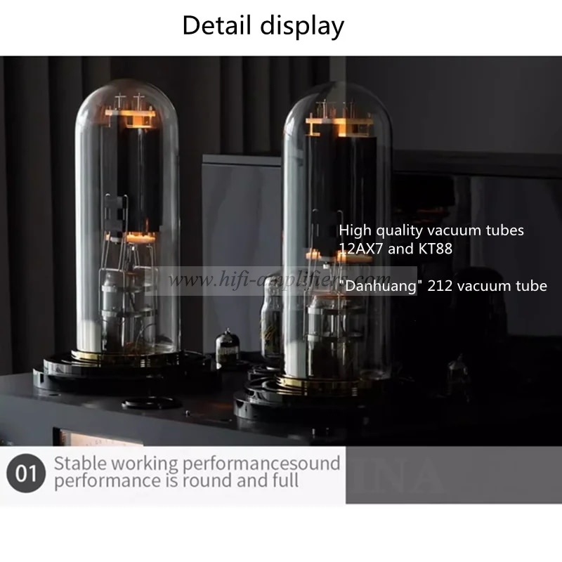 Line magnetic LM-519IA HIFI 212 Vacuum Tube Integrated Amp 50W*2 Single And Class A Split Design (1 Pair)