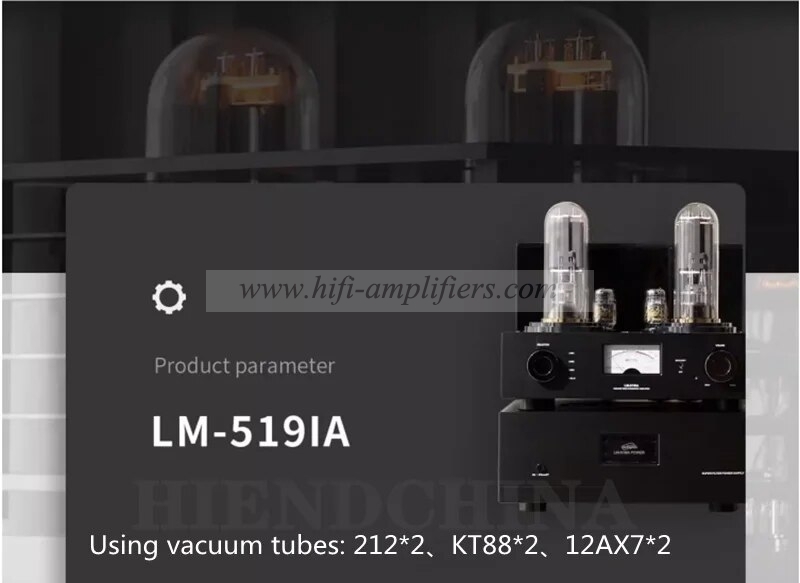 Line magnetic LM-519IA HIFI 212 Vacuum Tube Integrated Amp 50W*2 Single And Class A Split Design (1 Pair)