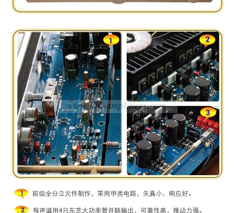 Bada DC-223 Integrated Transistor Amplifier 5.0 Bluetooth Home High-fidelity HIFI Power Amplifier