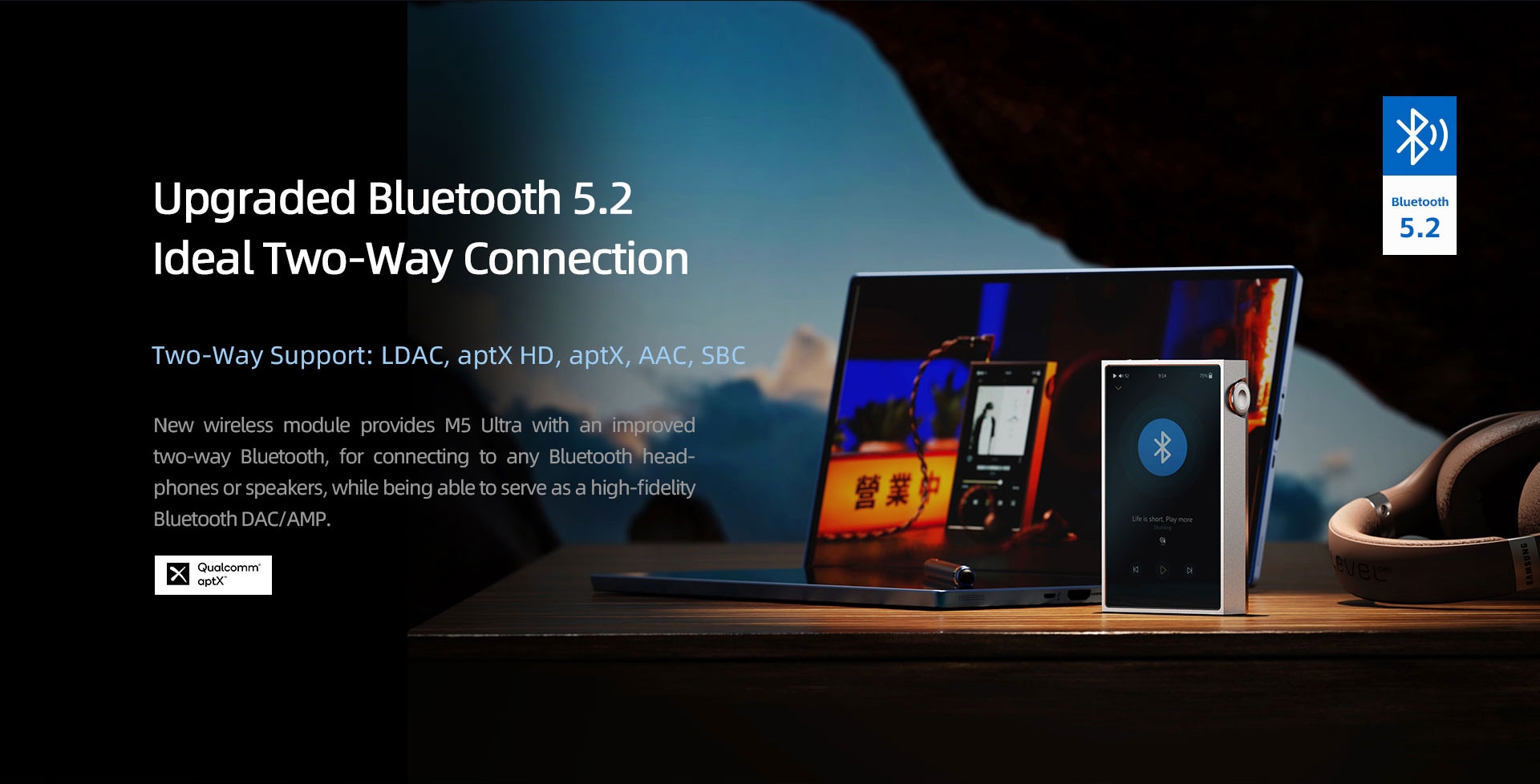 SHANLING M5 Ultra Hi-Res Audio Portable Music Player MP3 AK4191EQ AK4499EX chips Bluetooth 5.2 LDAC PCM 768 DSD512 SHANLING M5 Ultra Hi-Res Audio Portable Music Player MP3 AK4191EQ AK4499EX chips Bluetooth 5.2 LDAC PCM 768 DSD512