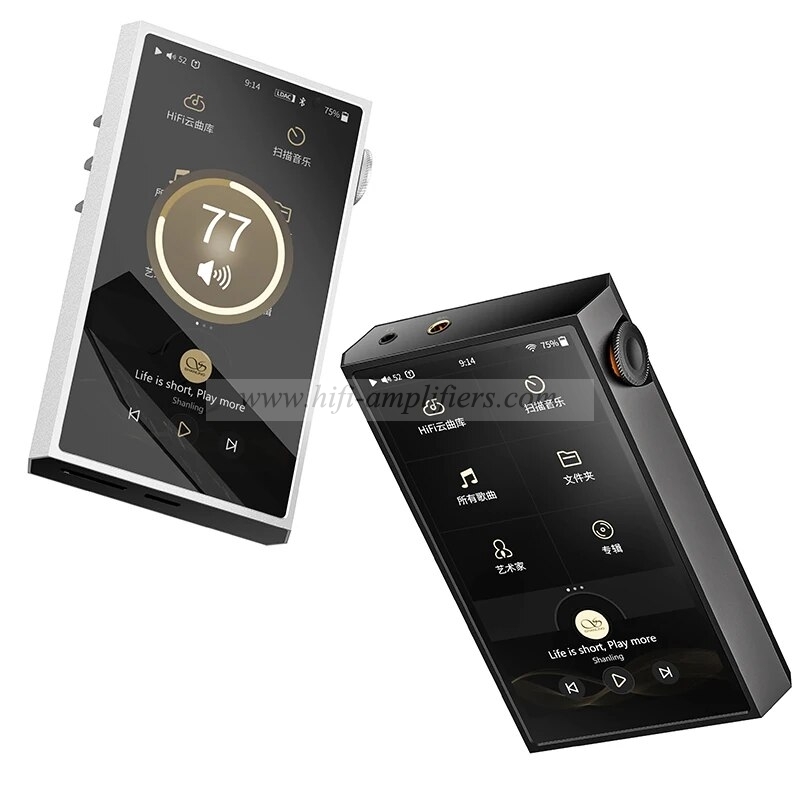 SHANLING M5 Ultra Hi-Res Audio Portable Music Player MP3 AK4191EQ AK4499EX chips Bluetooth 5.2 LDAC PCM768 DSD512