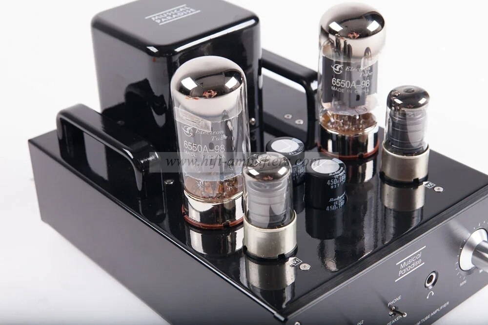 Musical Paradise MP-301 MK3 Mini Tube Amplifier with Headphone Output (Deluxe) 6L6+6J8P 6L6 EL34/KT88 Single-ended Class A Tube