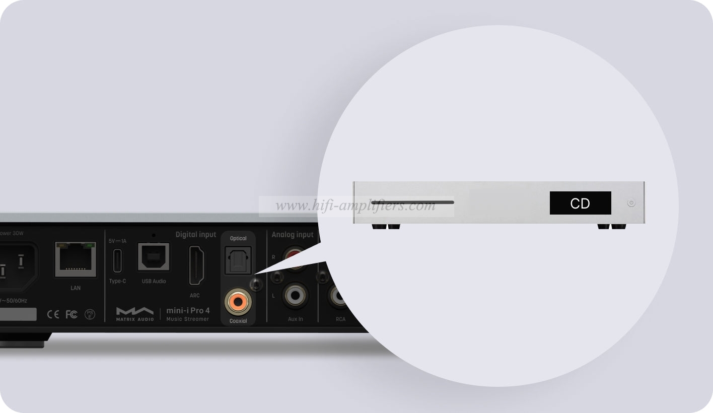 MATRIX MINI-I PRO 4 Music Streamer All-In-One MA player DAC AMP ES9039Q2M chip Pre-Decoding Touch Screen Headphone Amplifier