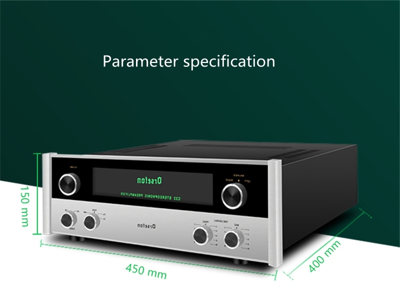ORSEFON C22 MM MC Phono Vacuum Tube Preamp 2.0 Channel Pre-amplifier Newest 1:1 Copy McIntosh