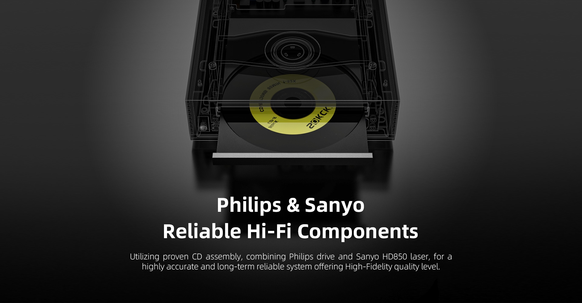 SHANLING CR60 CD Player Dedicated CD Transport & Ripper
