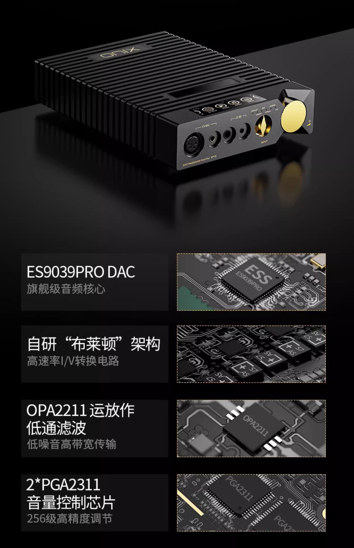 ONIX Miracle Desktop Player HiFi Decoding Headphone Amplifier Power Amplifier All-in-one ( XM10 & XP10 & XPS10) ONIX Miracle Desktop Player HiFi Decoding Headphone Amplifier Power Amplifier All-in-one ( XM10 & XP10 & XPS10)