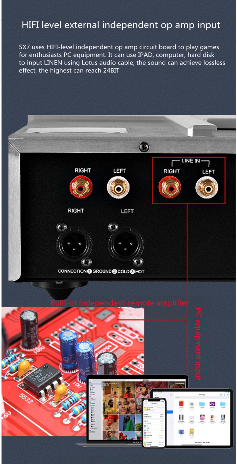 MAFORER SX7 tube CD Player Fully Balanced HiFi Home CD Player Bluetooth Remote Control MAFORER SX7 tube CD Player Fully Balanced HiFi Home CD Player Bluetooth Remote Control