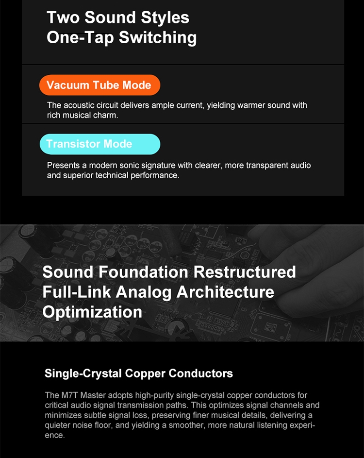 SHANLING M7T Master High-End HiFi Portable Music Player Lossless Music Electronic Tube Player with High Resolution Sound SHANLING M7T Master High-End HiFi Portable Music Player Lossless Music Electronic Tube Player with High Resolution Sound