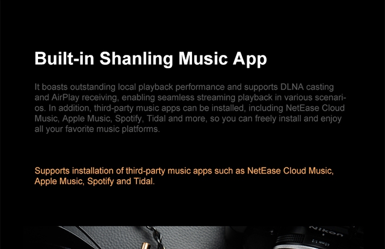 SHANLING M7T Master High-End HiFi Portable Music Player Lossless Music Electronic Tube Player with High Resolution Sound SHANLING M7T Master High-End HiFi Portable Music Player Lossless Music Electronic Tube Player with High Resolution Sound
