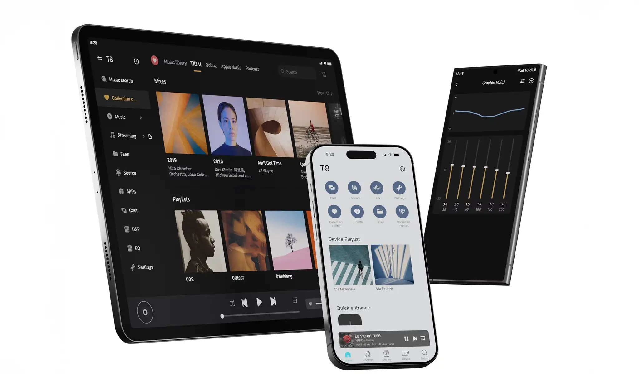 EverSolo T8 Professional-Grade Streaming Transport Digital Broadcast Lssless Music Player