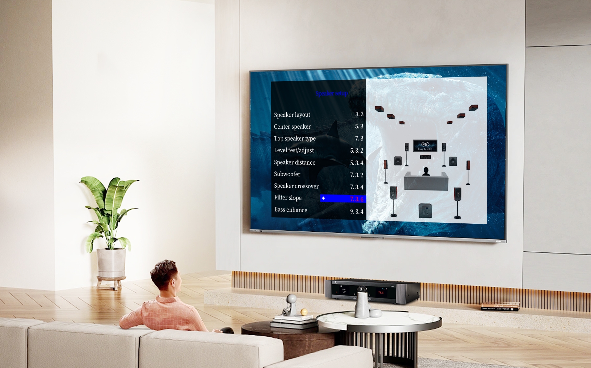 Tonewinner AT-500 8K Dolby Atmos Processor  AV processor & Decode