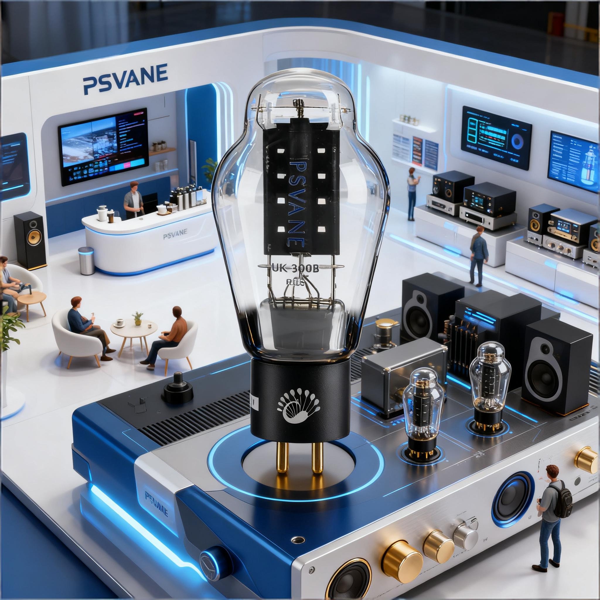 Psvane UK300B PLUS Hi-end Vacuum tubes Electric tubs Matched Pair