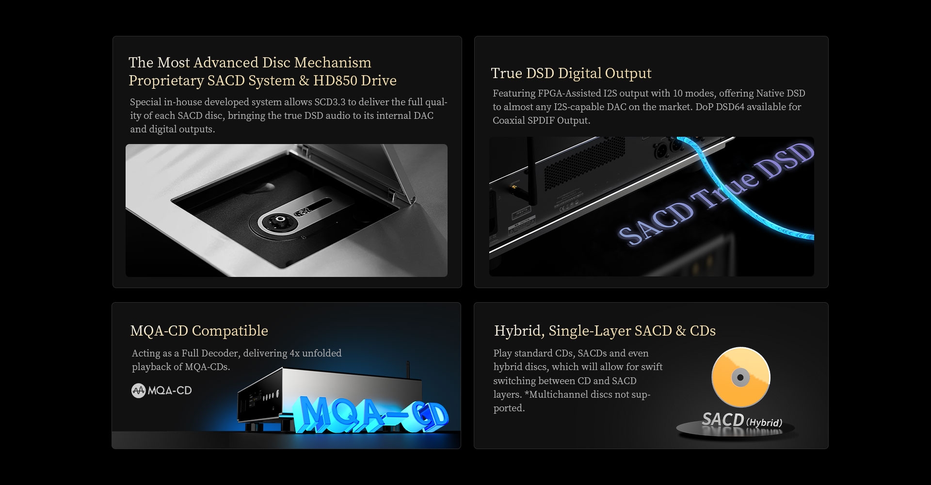 Shanling SCD3.3 High-End SACD Player R2R and Tubes in Ultimate Combination