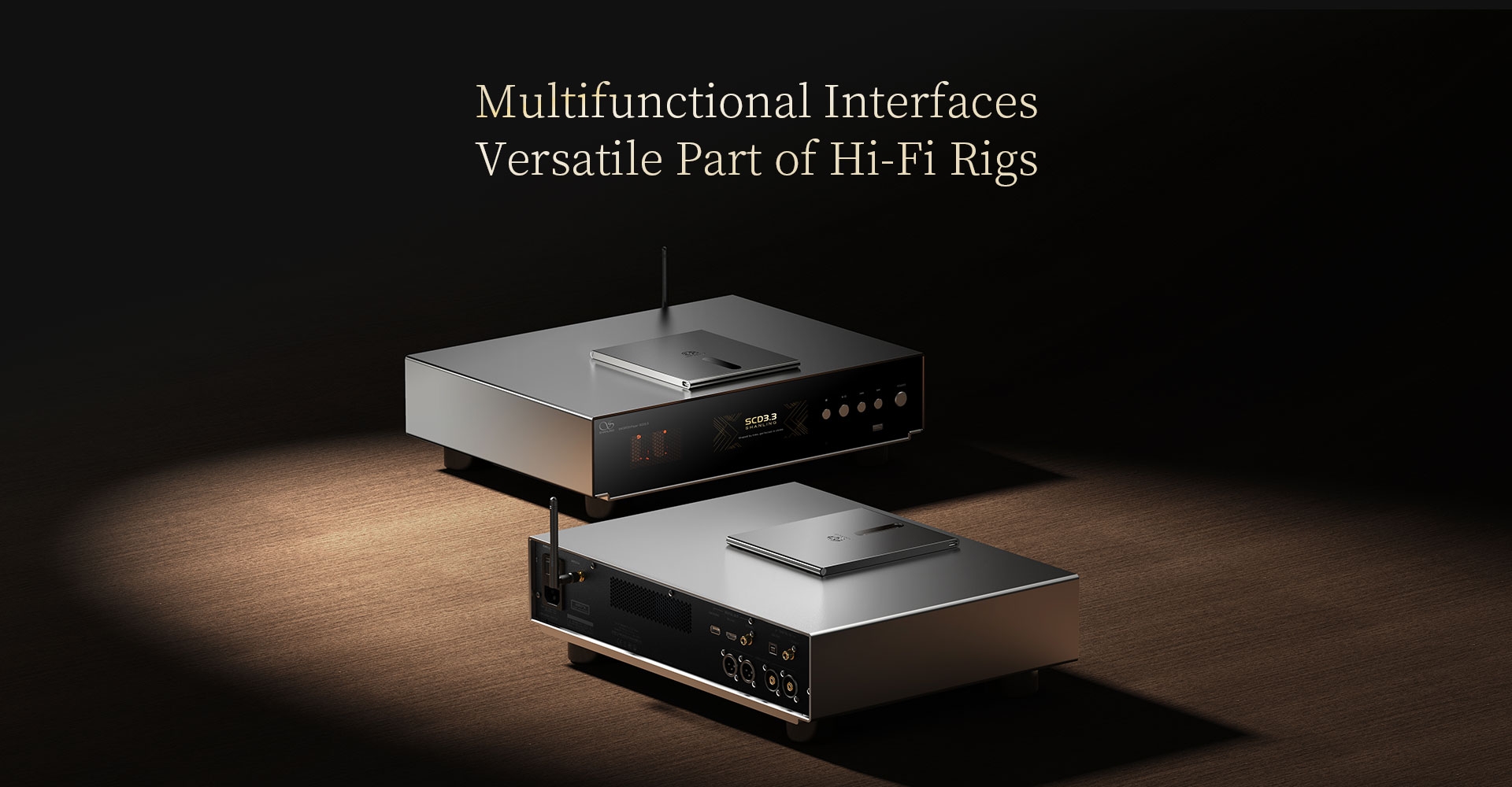 Shanling SCD3.3 High-End SACD Player R2R and Tubes in Ultimate Combination