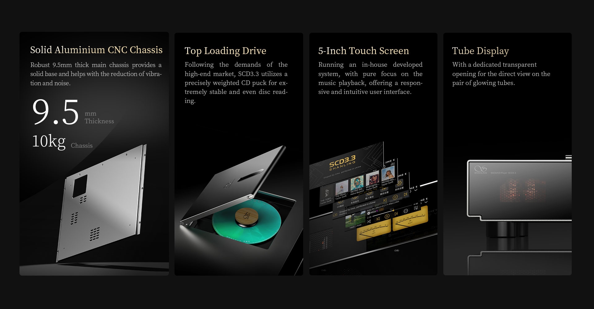 Shanling SCD3.3 High-End SACD Player R2R and Tubes in Ultimate Combination