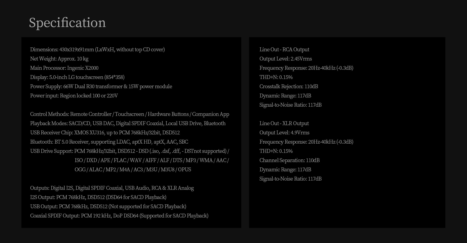 Shanling SCD3.3 High-End SACD Player R2R and Tubes in Ultimate Combination