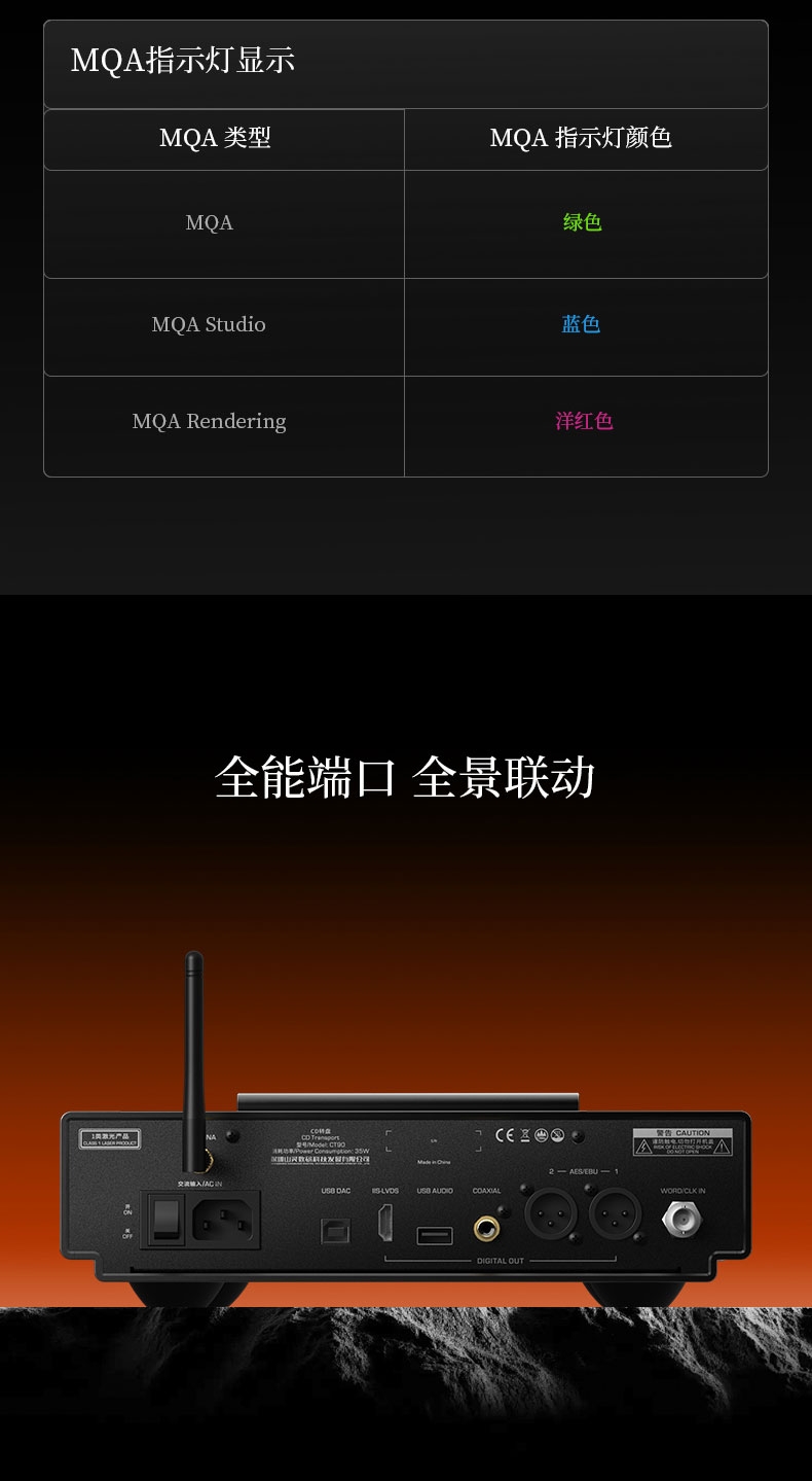 Shanling CT90 CD Digital Disc Player Hi-Fi Audiophile Grade MQA CD Desktop Turntable Shanling CT90 CD Digital Disc Player Hi-Fi Audiophile Grade MQA CD Desktop Turntable