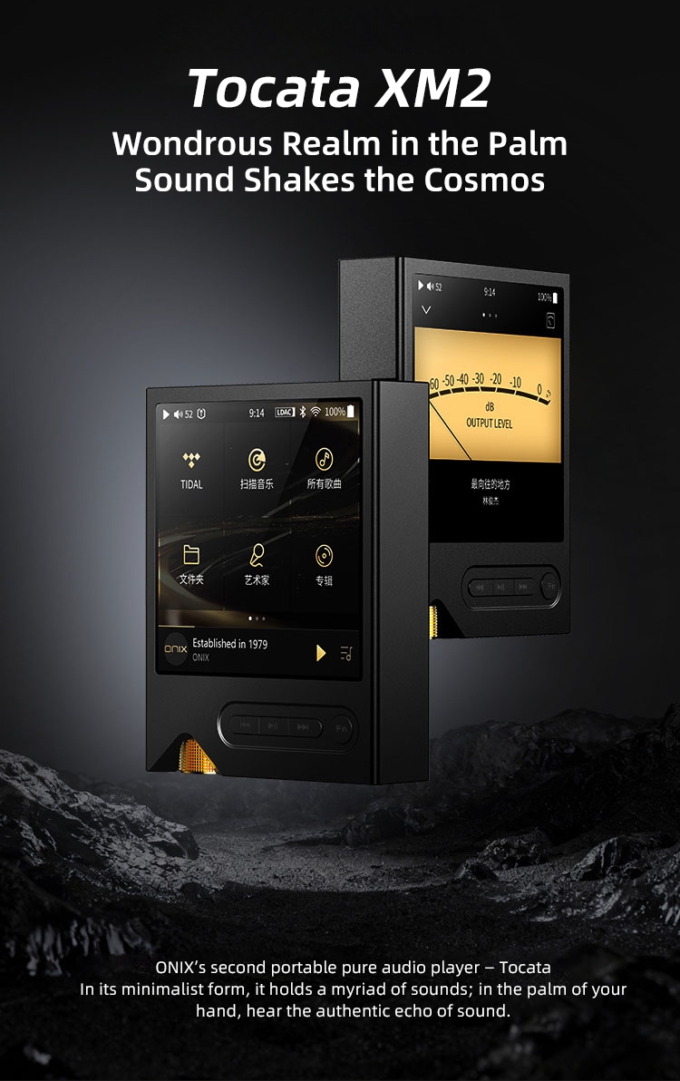 Shanling ONIX XM2 Portable Bluetooth Music Player HiFi Lossless Audio MP3 & Case Shanling ONIX XM2 Portable Bluetooth Music Player HiFi Lossless Audio MP3 & Case