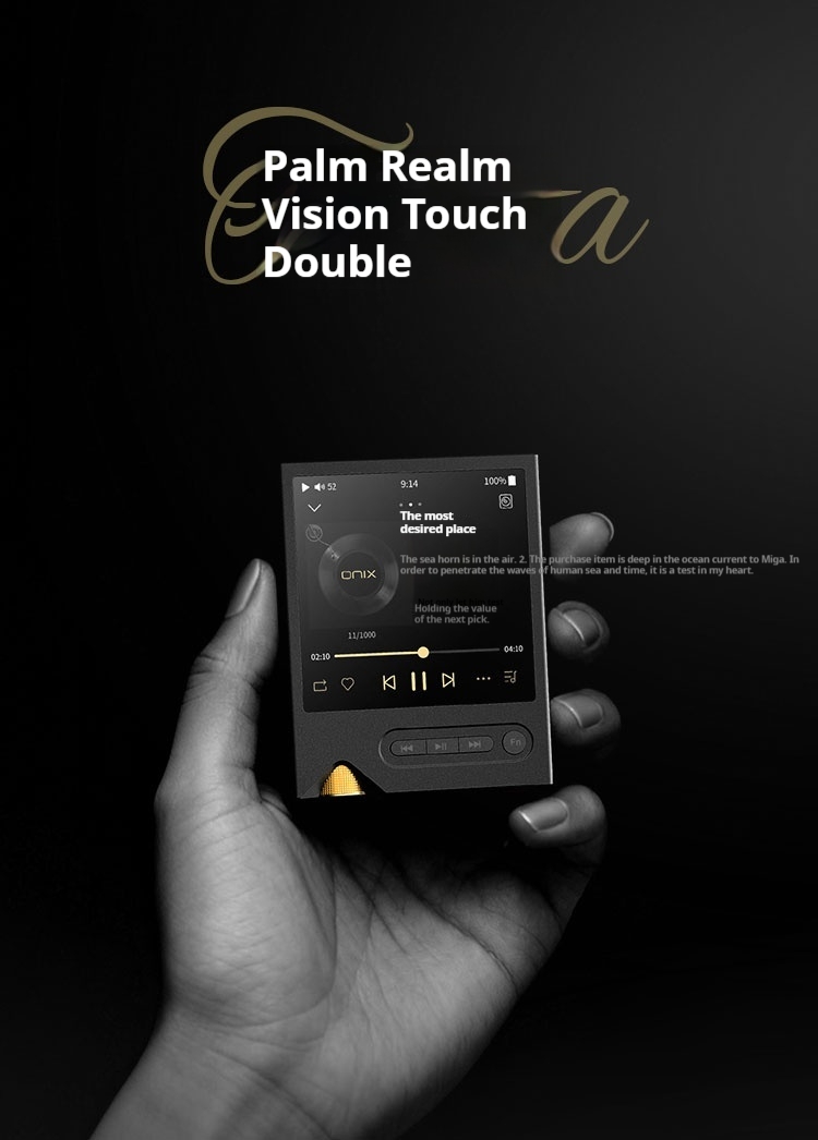 Shanling ONIX XM2 Portable Bluetooth Music Player HiFi Lossless Audio MP3 High Fidelity Sound System Shanling ONIX XM2 Portable Bluetooth Music Player HiFi Lossless Audio MP3 High Fidelity Sound System