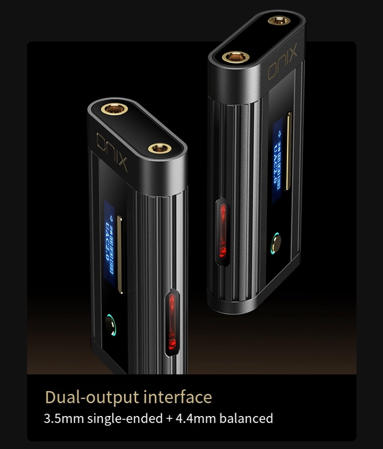 SHANLING ONIX Beta XI2 Protable DAC AMP Adapter Headphone Amplifier 2x CS43198 DAC HIFI Hi-res Audio Amplifier