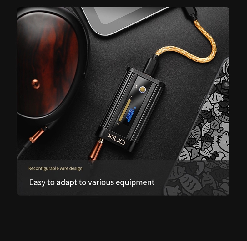 SHANLING ONIX Beta XI2 Protable DAC AMP Adapter Headphone Amplifier 2x CS43198 DAC HIFI Hi-res Audio Amplifier