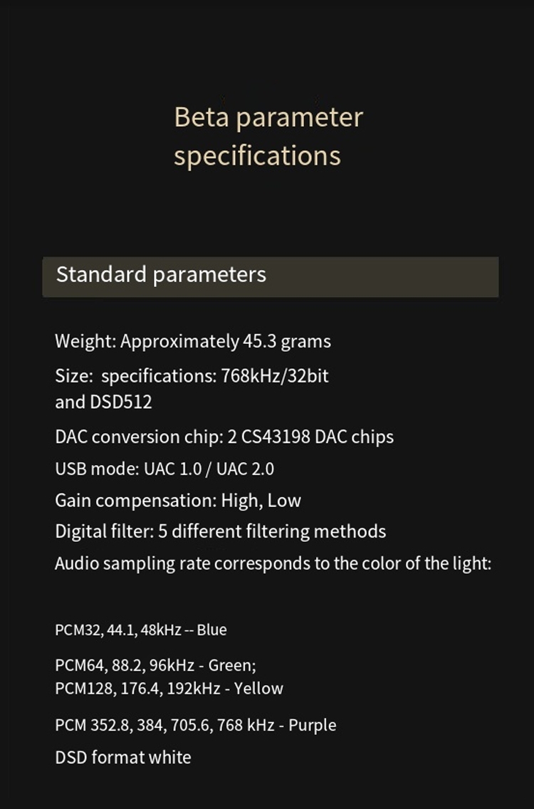 SHANLING ONIX Beta XI2 Protable DAC AMP Adapter Headphone Amplifier 2x CS43198 DAC HIFI Hi-res Audio Amplifier