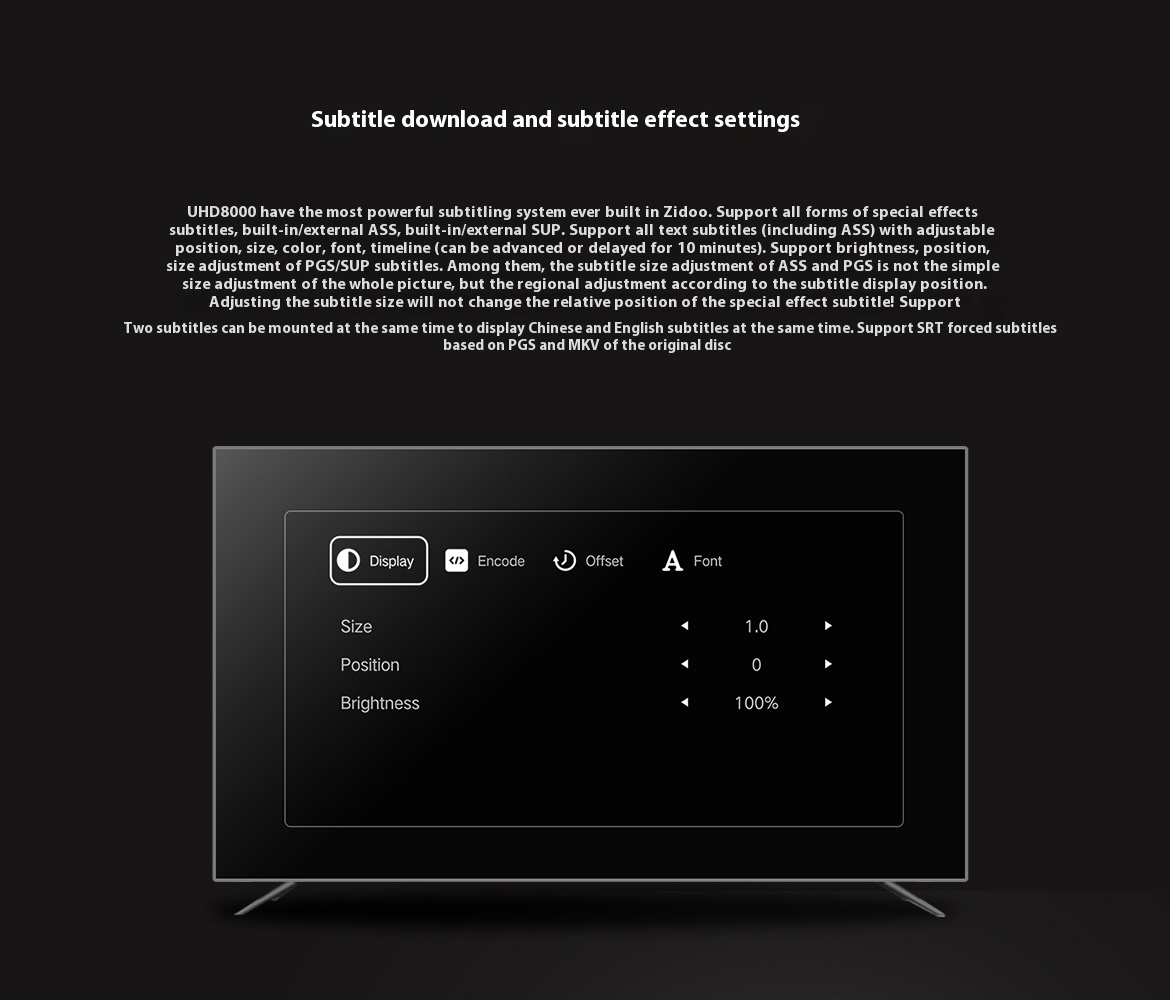 ZIDOO UHD8000 Blu ray Player High-definition Panoramic Hard Disk Player 8K UHD Dolby Vision Dolby HIFI Decoder ZIDOO UHD8000 Blu ray Player High-definition Panoramic Hard Disk Player 8K UHD Dolby Vision Dolby HIFI Decoder