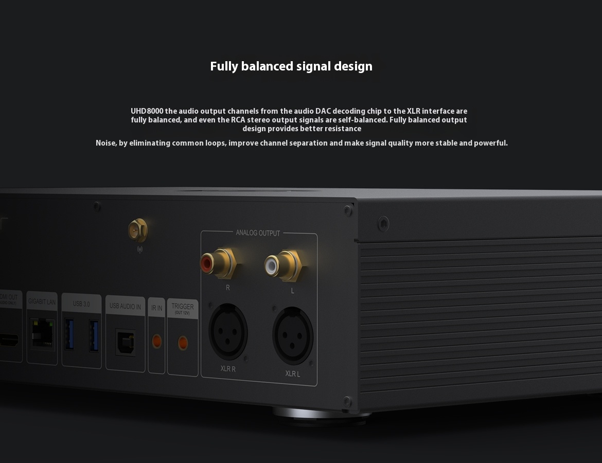 ZIDOO UHD8000 Blu ray Player High-definition Panoramic Hard Disk Player 8K UHD Dolby Vision Dolby HIFI Decoder ZIDOO UHD8000 Blu ray Player High-definition Panoramic Hard Disk Player 8K UHD Dolby Vision Dolby HIFI Decoder