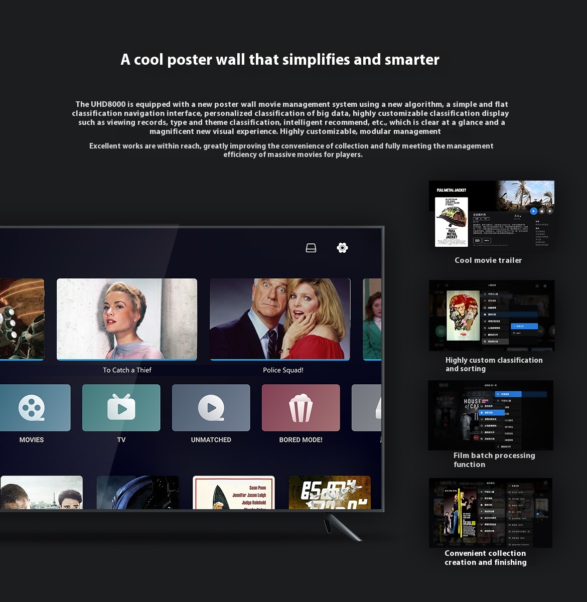 ZIDOO UHD8000 Blu ray Player High-definition Panoramic Hard Disk Player 8K UHD Dolby Vision Dolby HIFI Decoder ZIDOO UHD8000 Blu ray Player High-definition Panoramic Hard Disk Player 8K UHD Dolby Vision Dolby HIFI Decoder