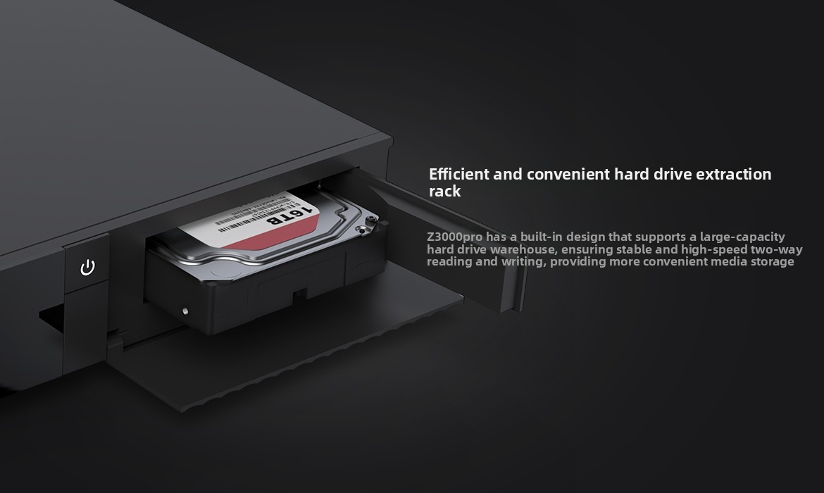 ZIDOO Z3000PRO 8K UHD Blu-ray Hard Drive Player Dolby Atmos Home Theater ZIDOO Z3000PRO 8K UHD Blu-ray Hard Drive Player Dolby Atmos Home Theater