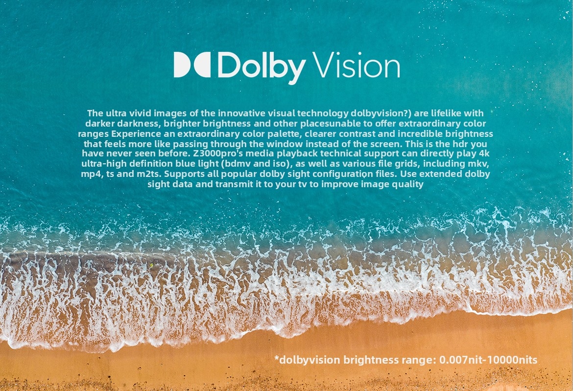 ZIDOO Z3000PRO 8K UHD Blu-ray Hard Drive Player Dolby Atmos Home Theater ZIDOO Z3000PRO 8K UHD Blu-ray Hard Drive Player Dolby Atmos Home Theater