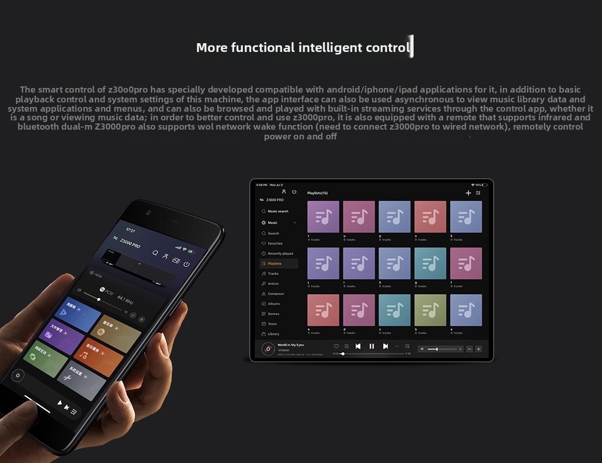 ZIDOO Z3000PRO 8K UHD Blu-ray Hard Drive Player Dolby Atmos Home Theater ZIDOO Z3000PRO 8K UHD Blu-ray Hard Drive Player Dolby Atmos Home Theater