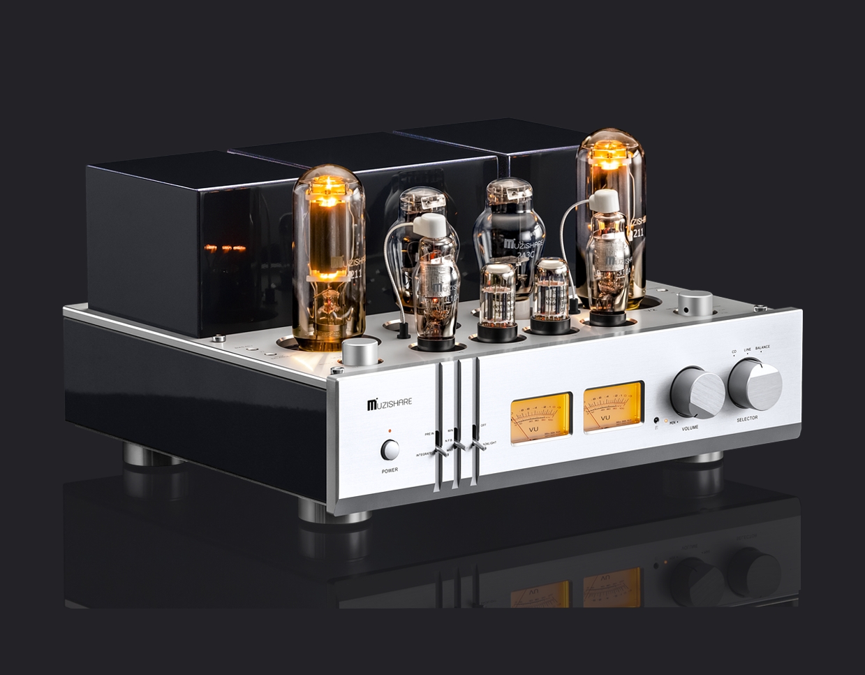 MUZISHARE X20Pro 2A3 Push 211 High-end tube Amplifier Class A Audiophile tube Amplifier