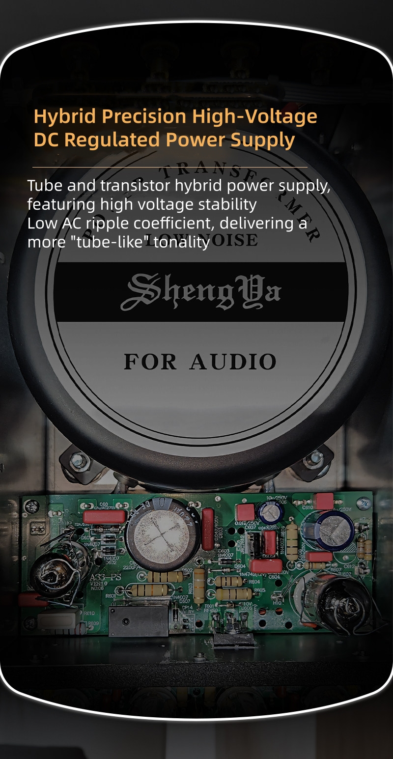 Shengya A-33 tube-transistor hybrid Amplifier INTEGRATED TUBE STEREO AMPLIFIER